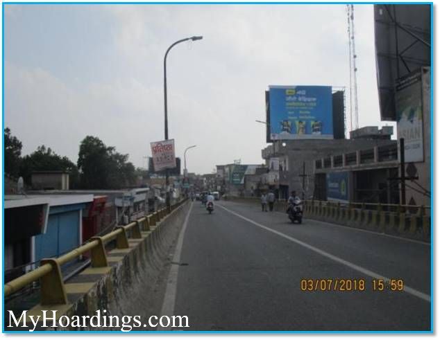 OOH Advertising Aligarh, Outdoor publicity companies, Hoardings Agency in Meenakshi Flyover Aligarh